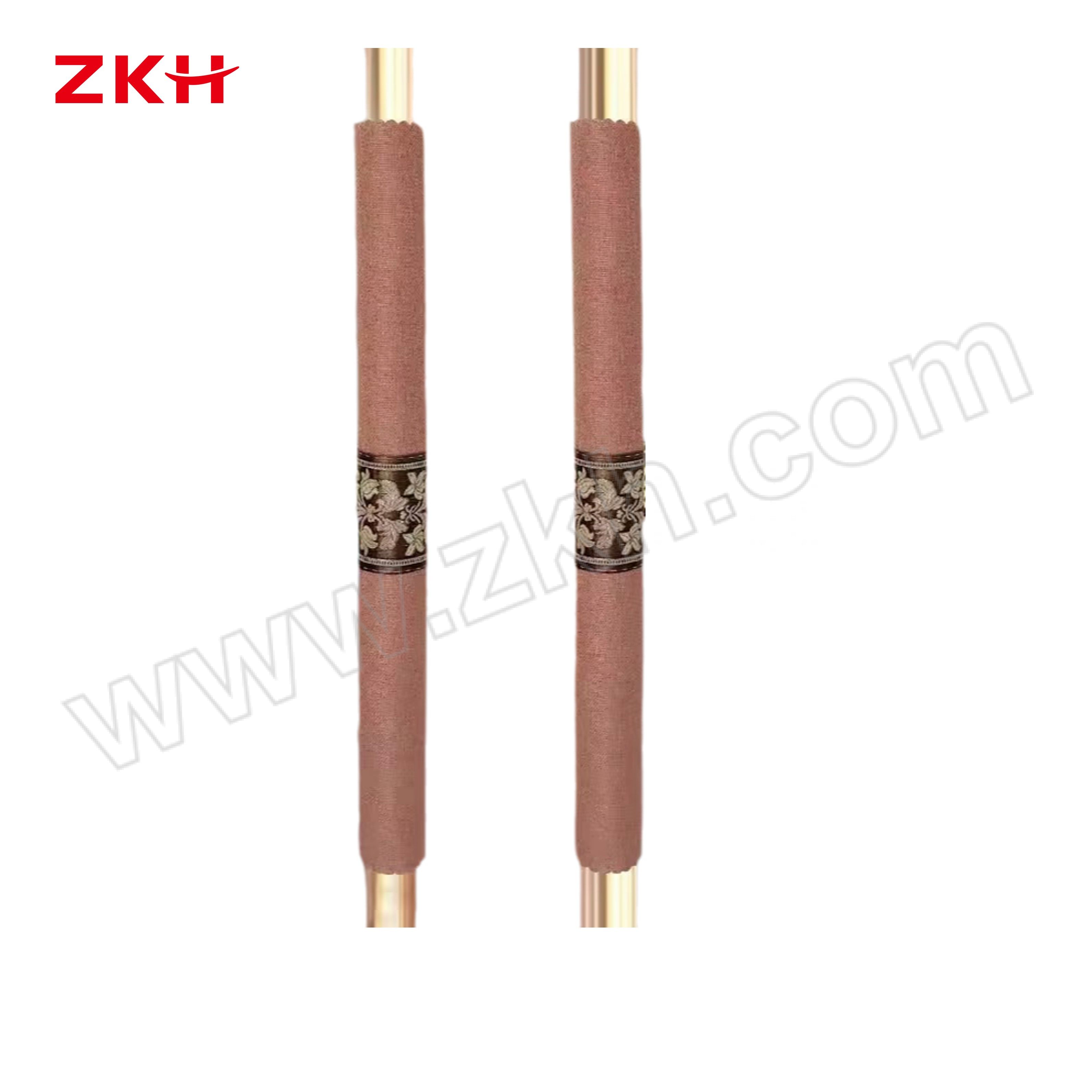 ZKH/震坤行 中国风四季通用门把手套 ZKH-MBST 长100cm 净周长13cm 浅灰色/深咖色/浅咖色/中国红随机 1对