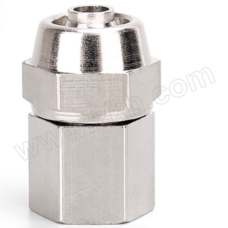 BLW/巴力沃 PCF内螺纹快拧接头 快拧PCF4-04 黄铜镀镍 1个