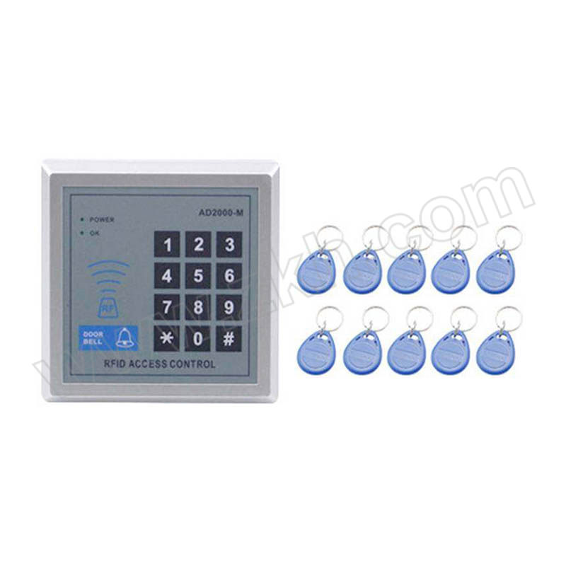 FANJIA/繁佳 读卡门禁识别机XZC 117×117×21mm  适用于ID卡 储存容量1000户 含感应卡*10 1个