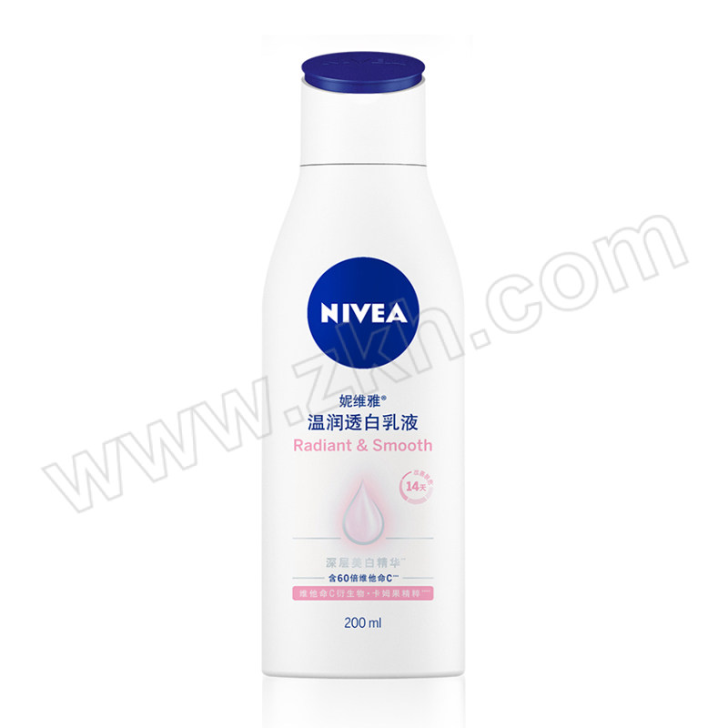 NIVEA/妮维雅 温润透白乳液 6915324818542 200mL 1瓶