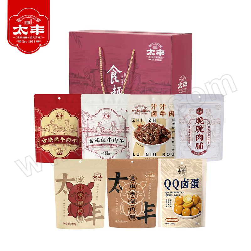 TAIFENG/太丰 太丰享悦多肉零食礼盒180型pro TF-180P 1盒