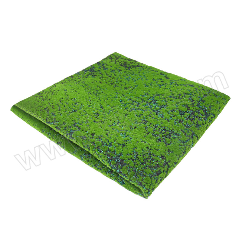 LAUTEE/兰诗 仿真草坪 ZQD865 绿色青苔片 不带背胶 厚约1.5cm 尺寸1×1m 1块