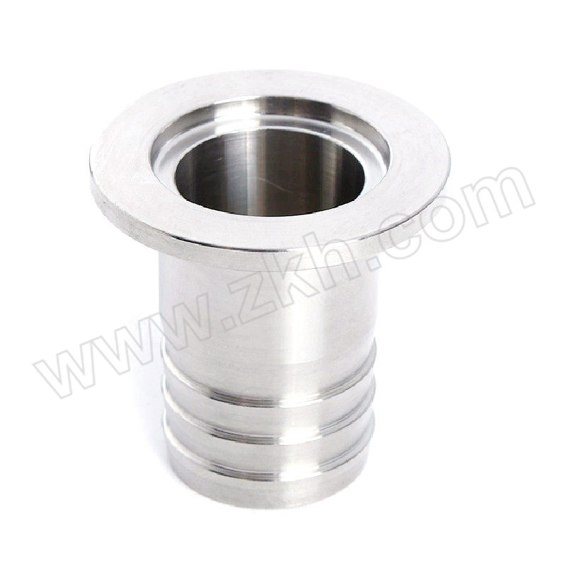 FLYFLOW/福莱福流 304不锈钢真空皮管接头 KF10-φ8 卡盘30mm-皮管外径8mm 1个