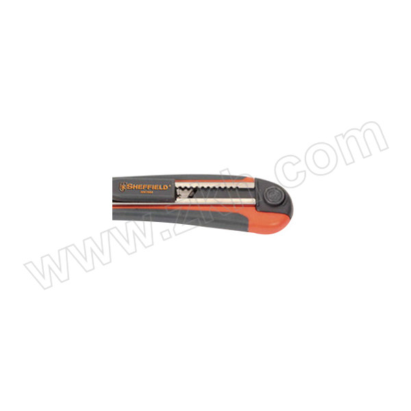 SHEFFIELD/钢盾 高级快换刀片型美工刀 S067004 9mm 含2片备用刀片 1把