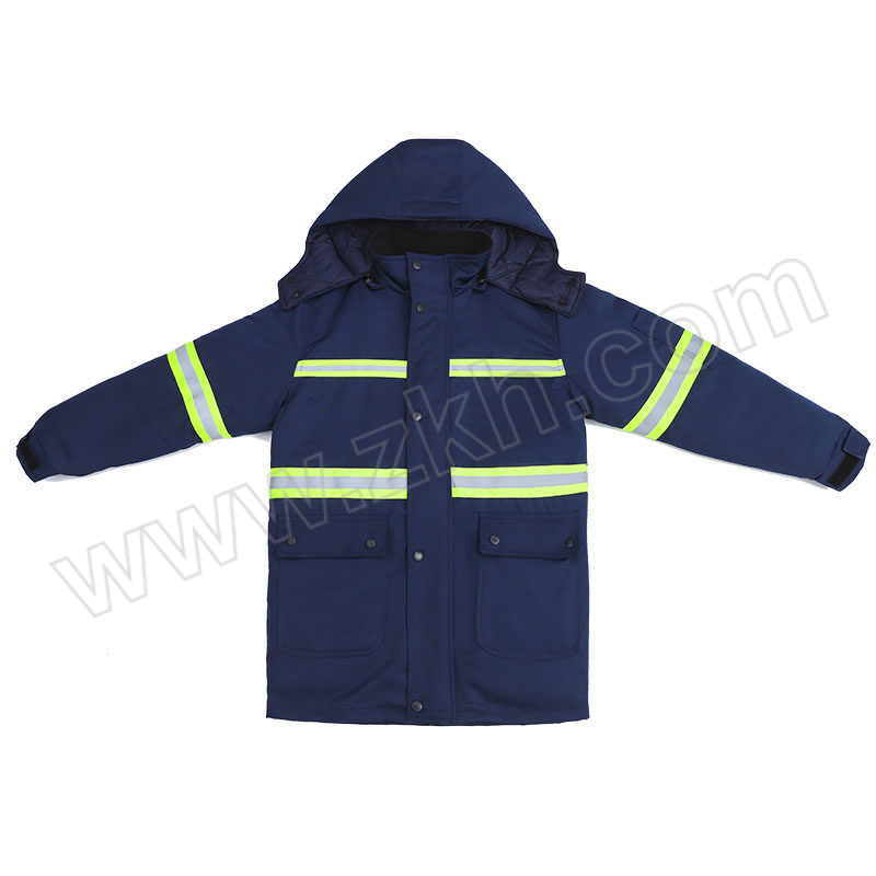 ZHELJ/浙蓝鲸 冬季加厚环卫棉服 ZLJ-024 藏蓝色 175-XL 1件