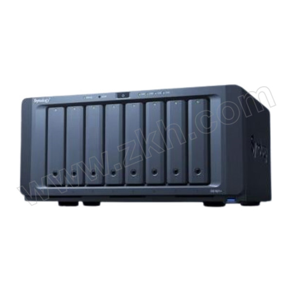 SYNOLOGY/群晖 8盘位NAS网络存储服务器 DS1821+ 定制 含8×12TB群晖原装HAT5300硬盘 1台