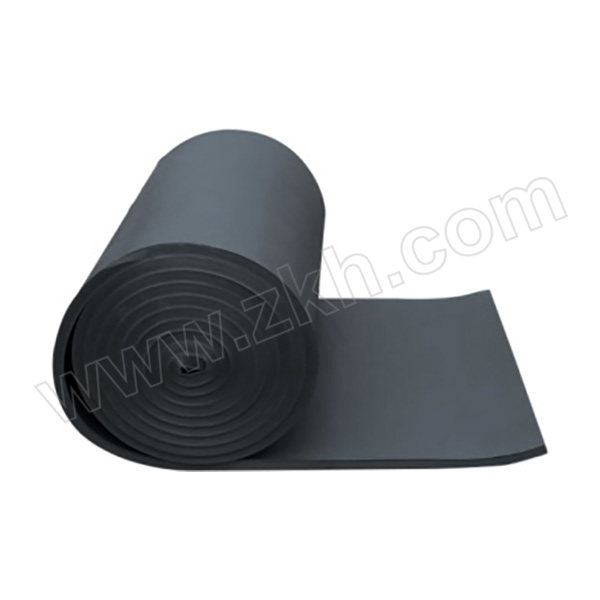 KAIDELIN/凯德林 B2级橡塑保温板 长度8000mm 宽度1500mm 厚度约25mm   12m²/卷 不带铝箔 不带自粘 1平方米