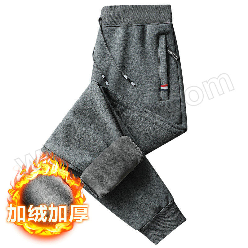 CHENGYOU/程佑 运动束脚裤 BYDS-XXK904 M 银狐绒 深灰色 1件