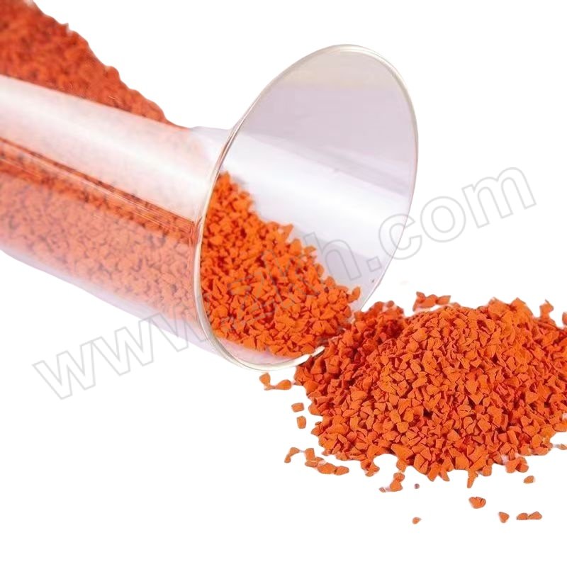 HONGDEXIN/弘德信 运动场跑道epdm橡胶颗粒橙红 SJPD-1 25kg 1包