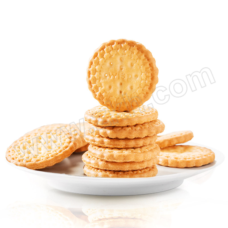 LYFEN/来伊份 日式风味小圆饼干奶盐味100g5包 1组