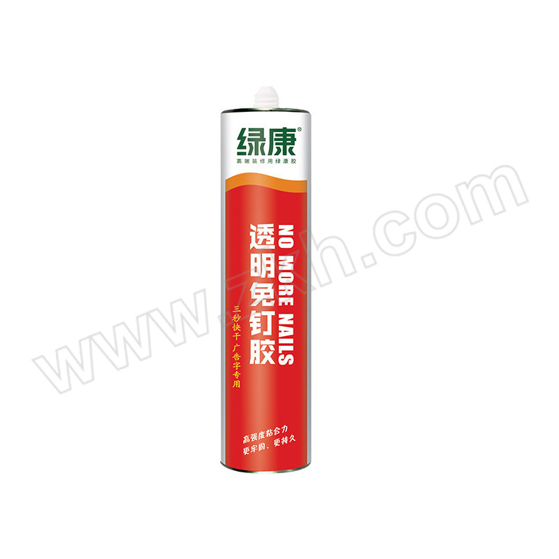 LVKANG/绿康 透明免钉胶 透明色 300mL 1支