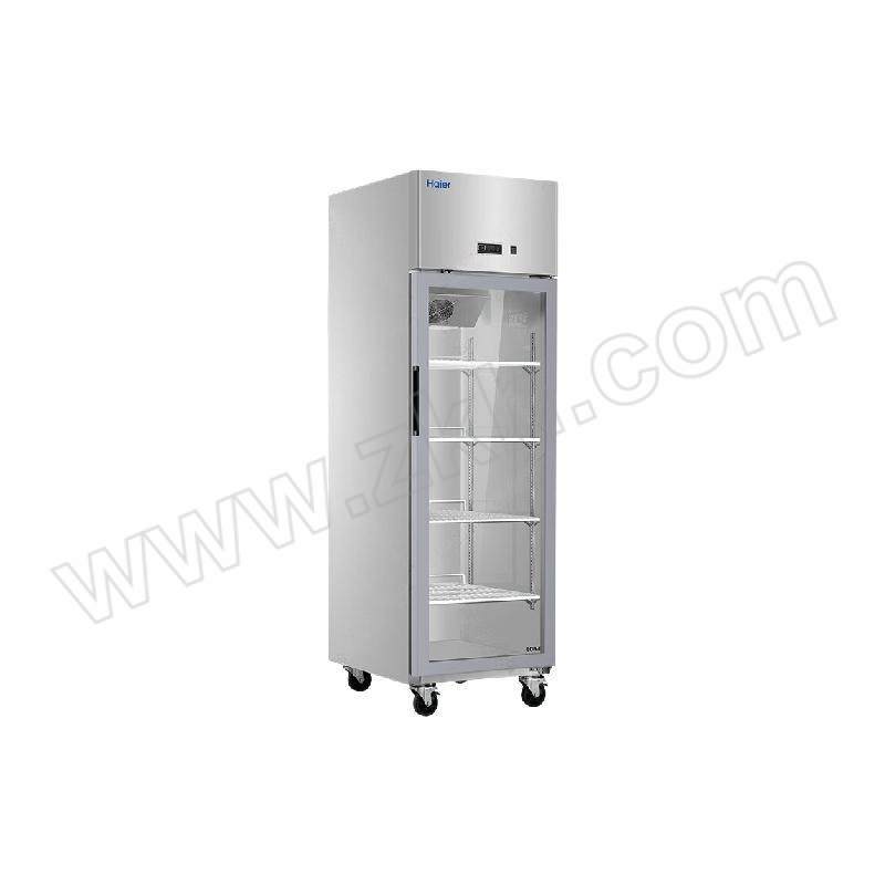 HAIER/海尔 商用玻璃门冰箱 SLG-435C1W 408L 0~10℃ 一级能效 风冷 含基础安装 1台