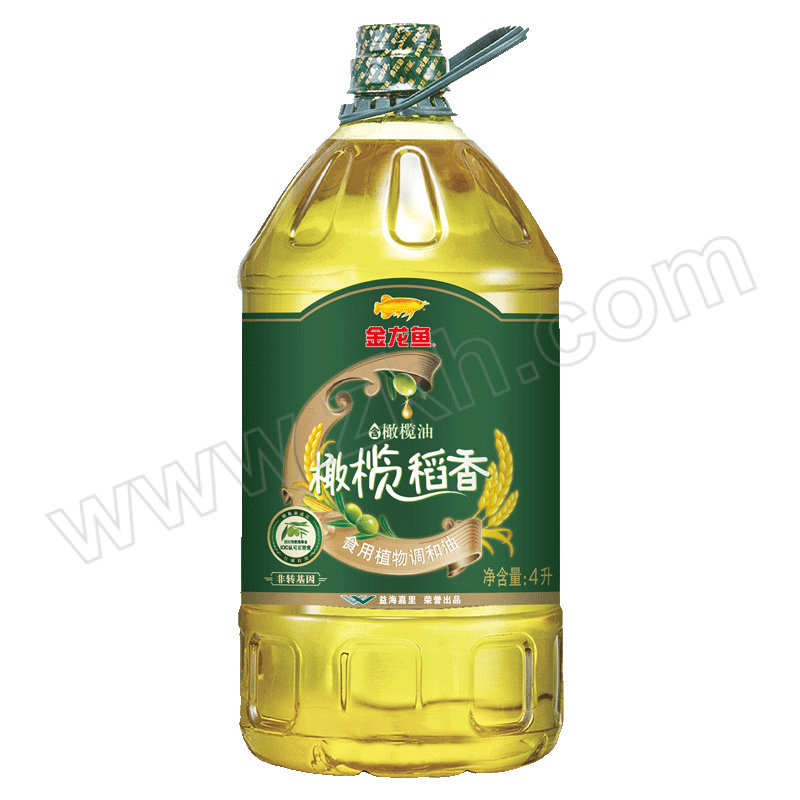 ARAWANA/金龙鱼 橄榄稻香食用植物调和油 4L（非转） 1桶