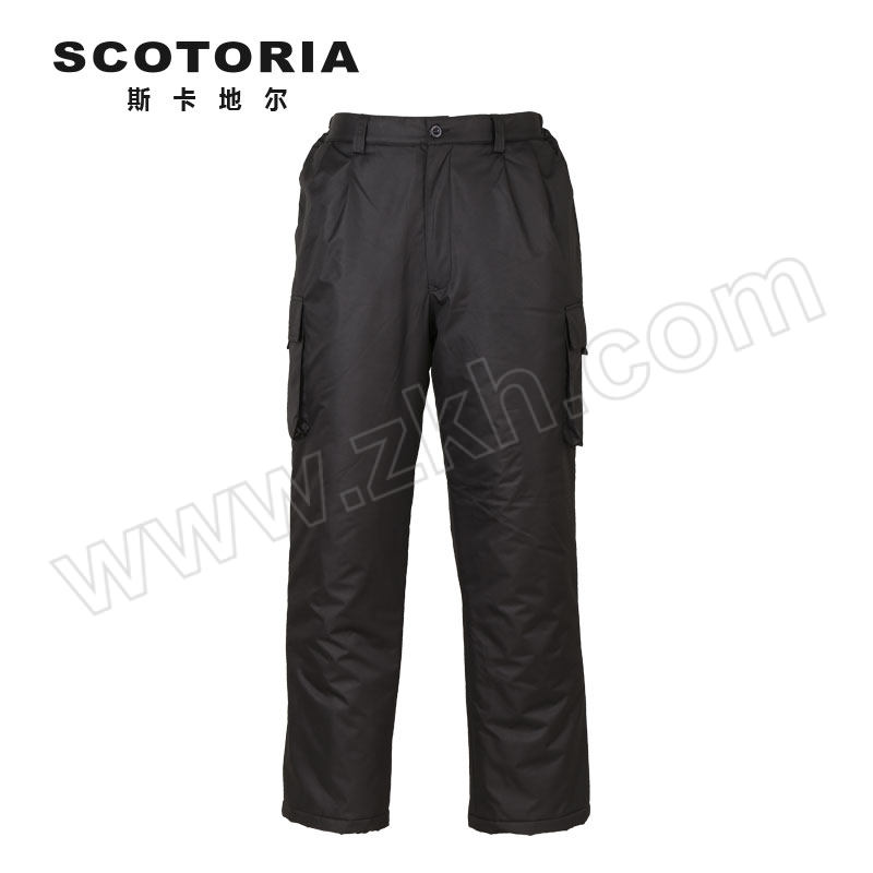 SCOTORIA/斯卡地尔 棉裤 PC16TM813BL 黑色 5XL 1件