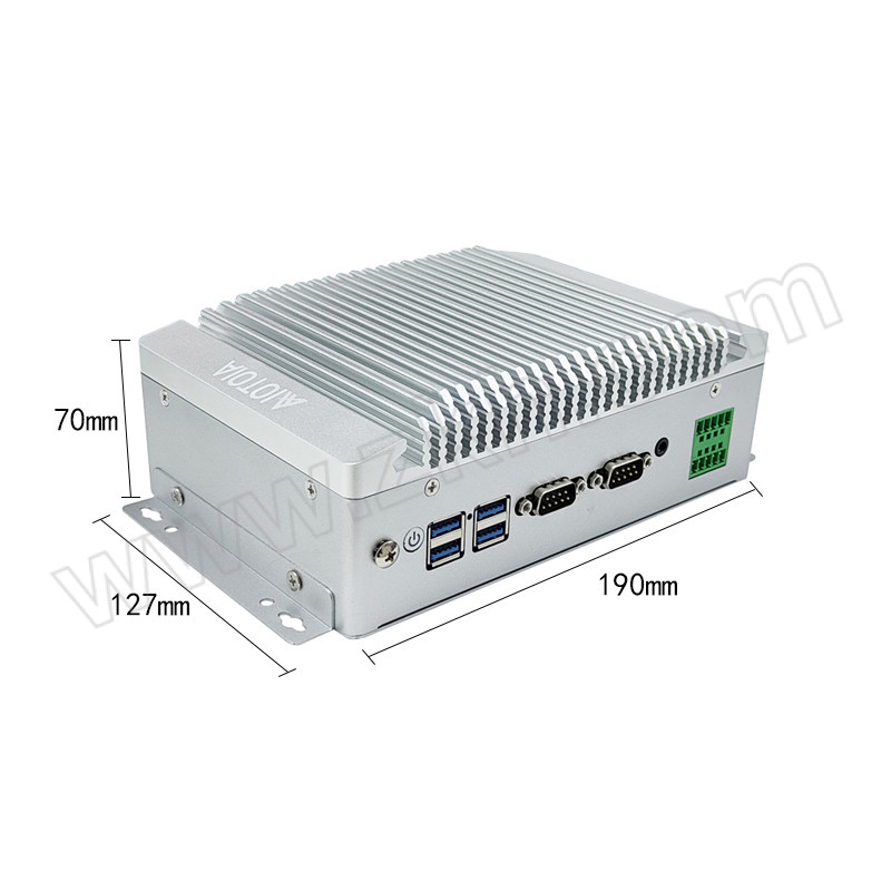 AIOTOIA/锡杨电子 嵌入式整机 M52-NUC4/I5-4300U/8G/128G/6USB/2串/2LAN/DC 12V 5A 1台