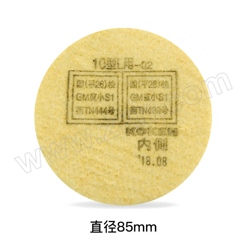 KOKEN/兴研 MMF 10 L型羊毛滤棉 mmf 10L 1个