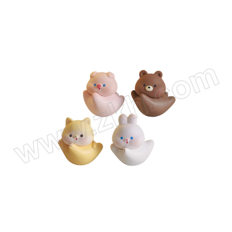 CZY/晨挚悦 有本事你给我们全部推倒 budaoweng0023 5.5×4.5×6cm/个 4个/组 1个