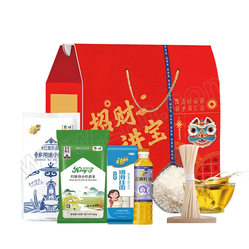 FLM/福临门 2025中粮家宴悦享伴手礼礼包C型 2000g+400ml 1盒
