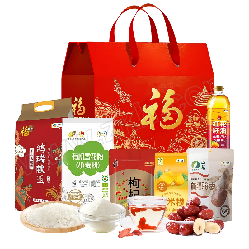 FLM/福临门 2025中粮福临门唯粹福小厨大礼包D型 4208g+1L 1盒
