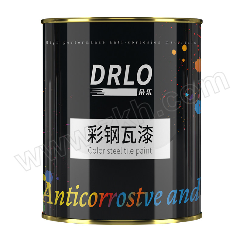 DRLO/朵乐 彩钢瓦翻新漆 CGWFXQ 铁红色 5KG 1桶
