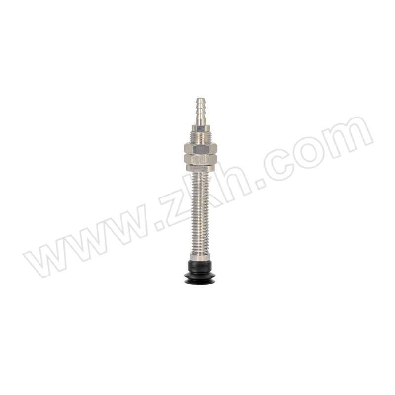 VRK/威尔克 机械手WEH带缓冲金具吸盘 WEH41-d15-20 吸盘直径15mm 黑色橡胶 M11安装螺牙 1个