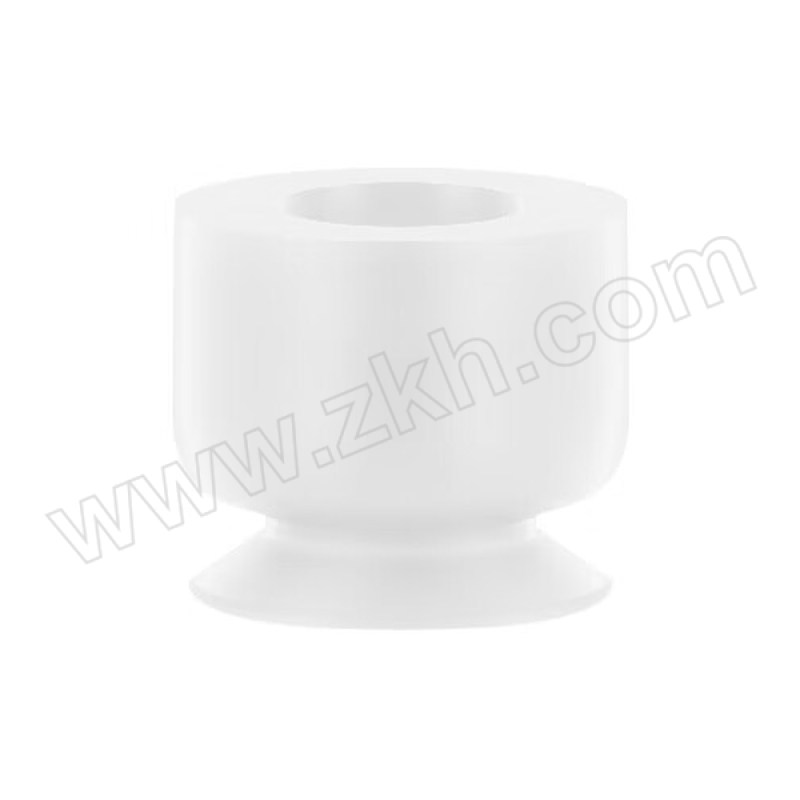 VRK/威尔克 MZ系列低矮薄型真空吸盘 E-MZ6MUS 吸盘直径6mm 白色硅胶 1个