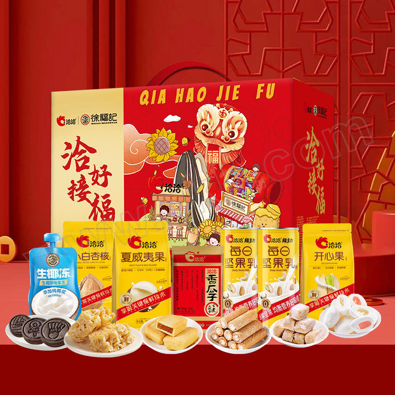 XUFUJI/徐福记 洽好接福 1923g 13包 1盒