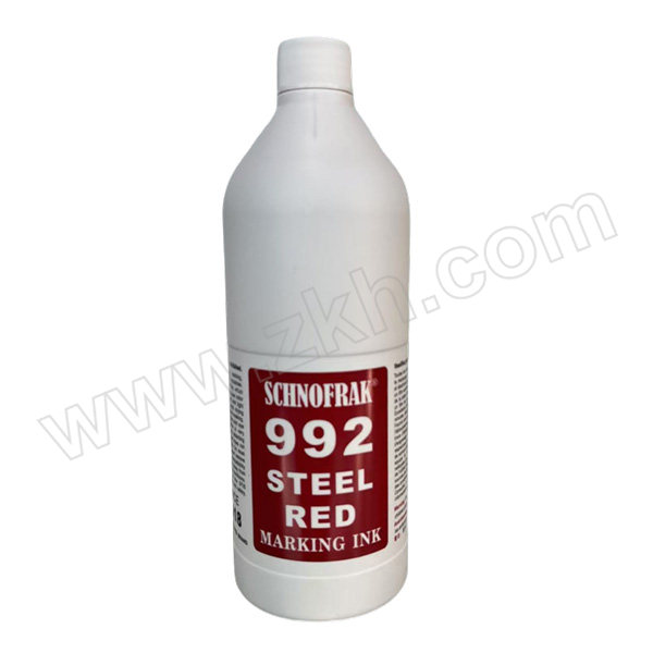 SCHNOFRAK/施诺法克 钢红标识液 99203 金属红 980mL 1瓶