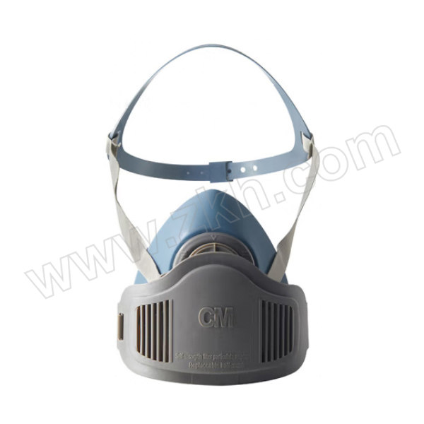 CM/朝美 自吸过滤式半面罩套装 3300防尘型(硅胶款) 产品含3300硅胶半面罩*1+3701过滤棉*4 KN95 1套