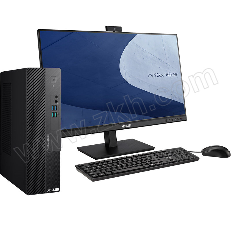 ASUS/华硕 商用办公台式电脑 D500SE i5-13400 16GB 256GB 集显 23.8" 9L机箱 超静音 强散热 正版Win11H系统 三年上门保修 支持定制 1套