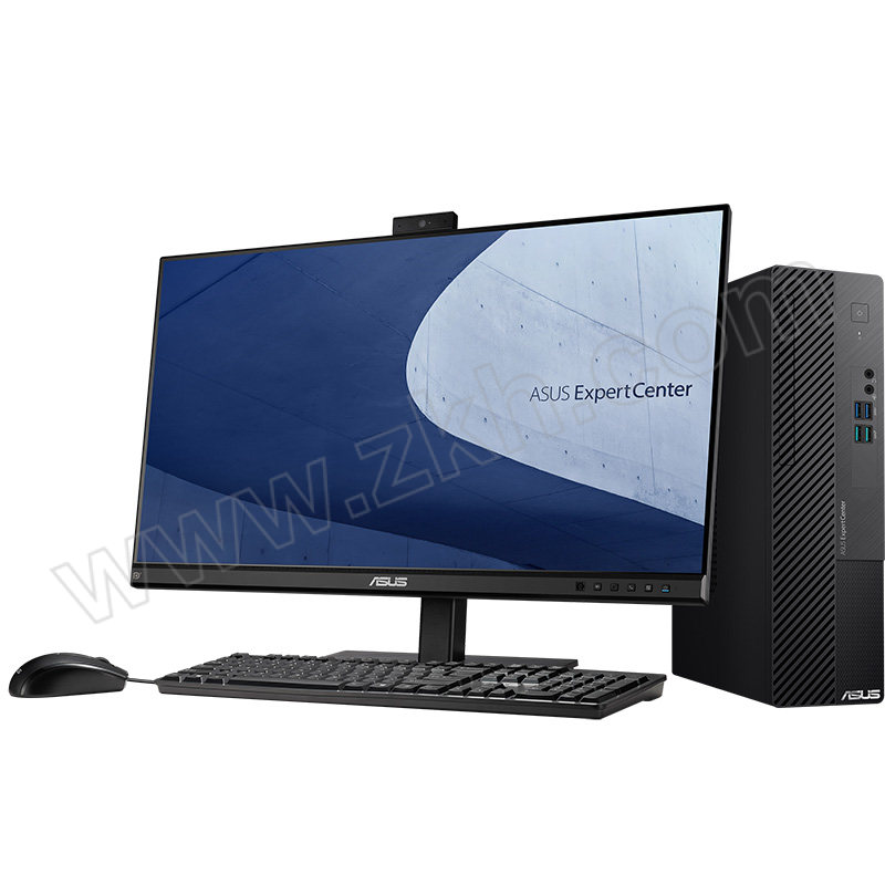 ASUS/华硕 商用办公台式电脑 D500SE i5-13400 16GB 256GB 集显 23.8" 9L机箱 超静音 强散热 正版Win11H系统 三年上门保修 支持定制 1套