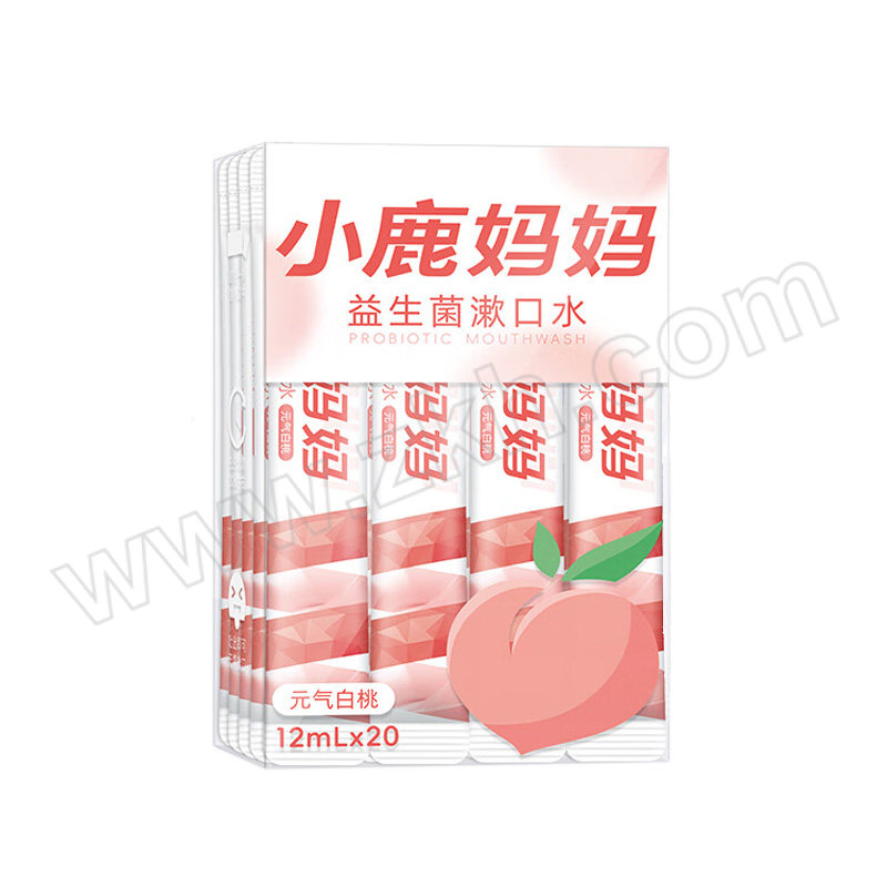 FAMNMUM/小鹿妈妈 益生菌漱口水 6970479740186 白桃、葡萄、凤梨、薄荷、混合香型随机发货 12ml × 20支 1盒