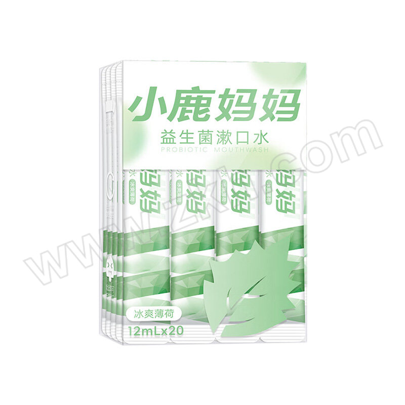 FAMNMUM/小鹿妈妈 益生菌漱口水 6970479740186 白桃、葡萄、凤梨、薄荷、混合香型随机发货 12ml × 20支 1盒