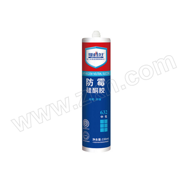 GELIAHAO/哥俩好 防水胶防霉密封胶 632 瓷白色 230mL 1支