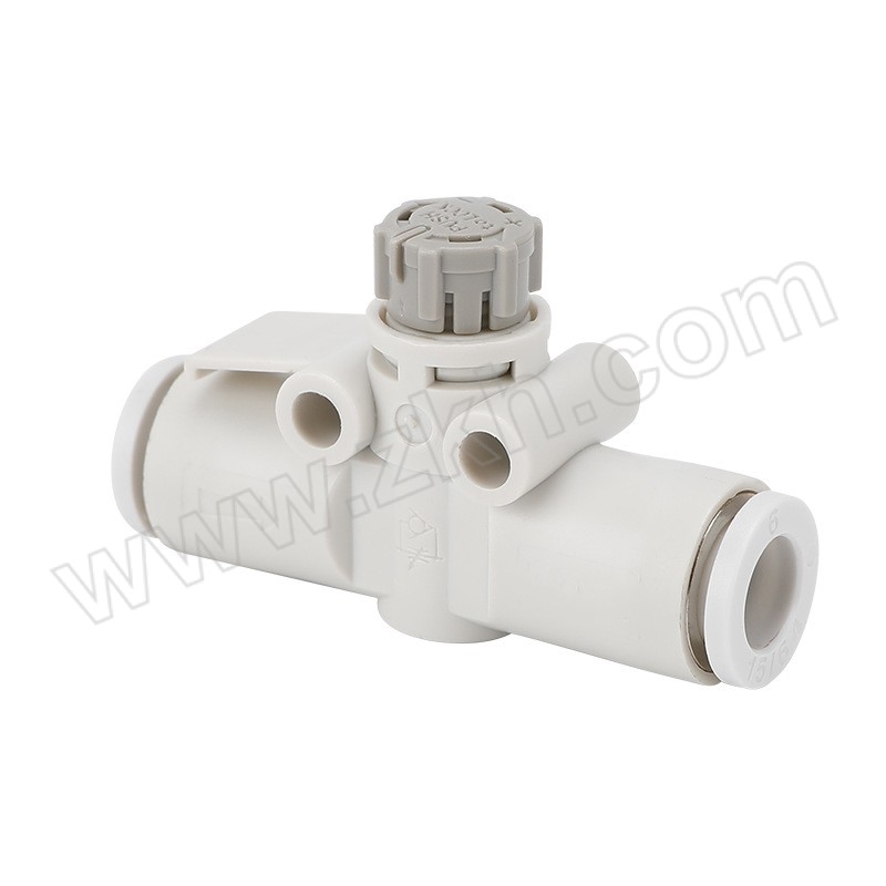 FLYFLOW/福莱福流 F-AS推压锁定式管道调速阀 F-AS2002F-06A 两端快插6mm 1个