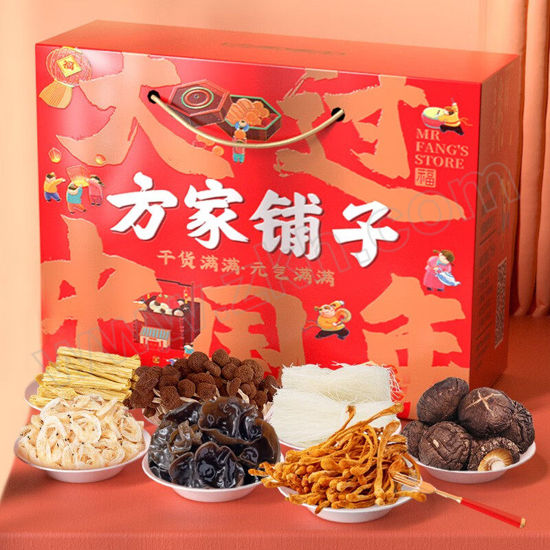 FANGJIAPUZI/方家铺子 菌菇礼盒卓礼节日礼盒 726g 1盒