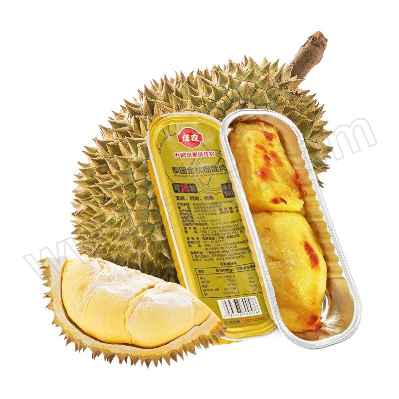 GOODFARMER/佳农 佳农小金条冻榴莲肉 仅限江浙沪皖发货 100g*12条（礼盒） 1盒