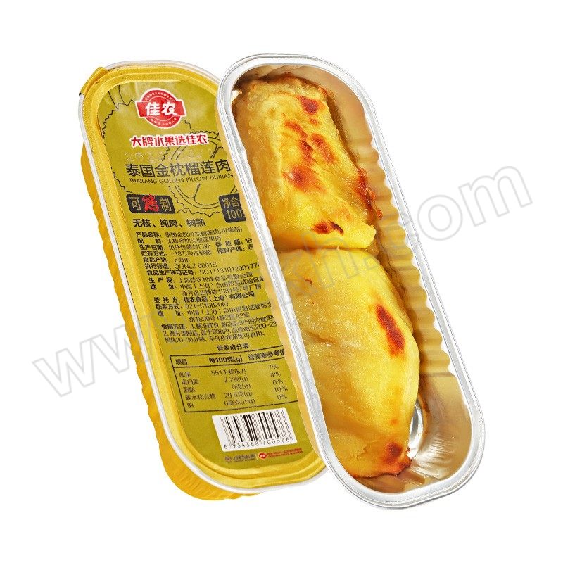 GOODFARMER/佳农 佳农小金条冻榴莲肉 仅限江浙沪皖发货 100g*12条（礼盒） 1盒