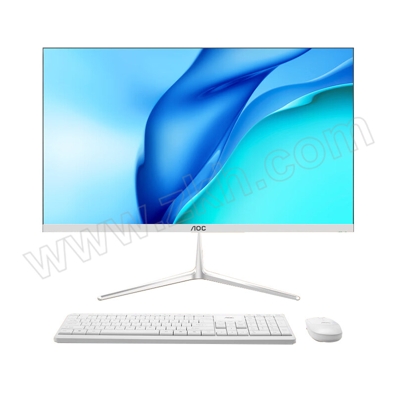 AOC 电脑一体机 A24737 23.8" 12代四核N100/16GB/512GB SSD/双频WiFi+蓝牙 1台