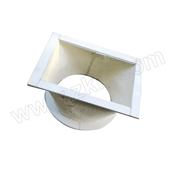 XK/鑫凯 PP风管变径软接 φ500-420*480，软PVC，两端法兰 1只