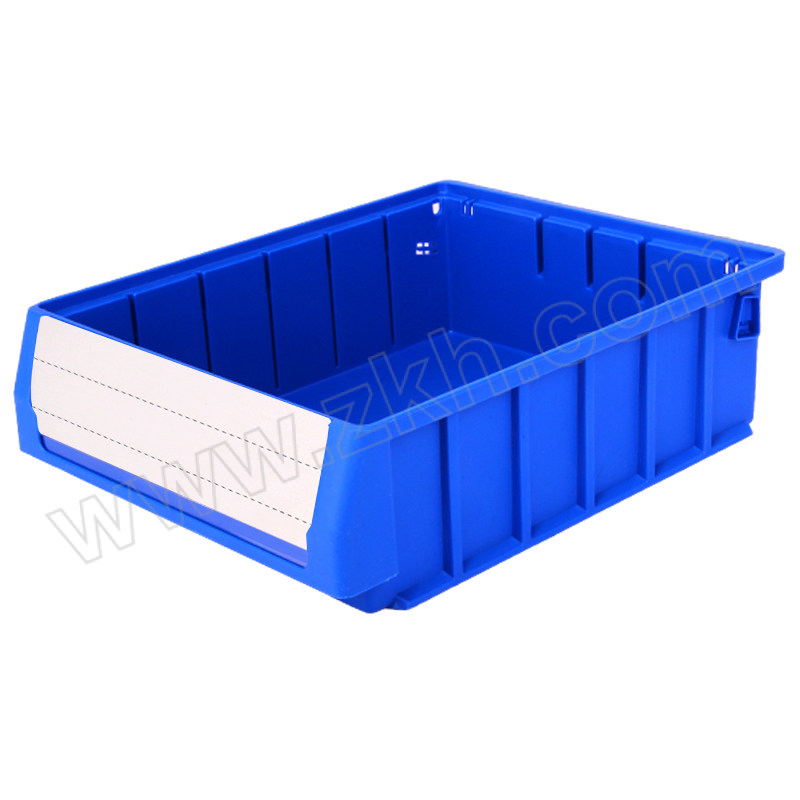 SHELFULL/冠宇工业设备 分隔式零件盒 S3209 外尺寸300×234×90mm 内尺寸258×210×85mm 蓝色 1个