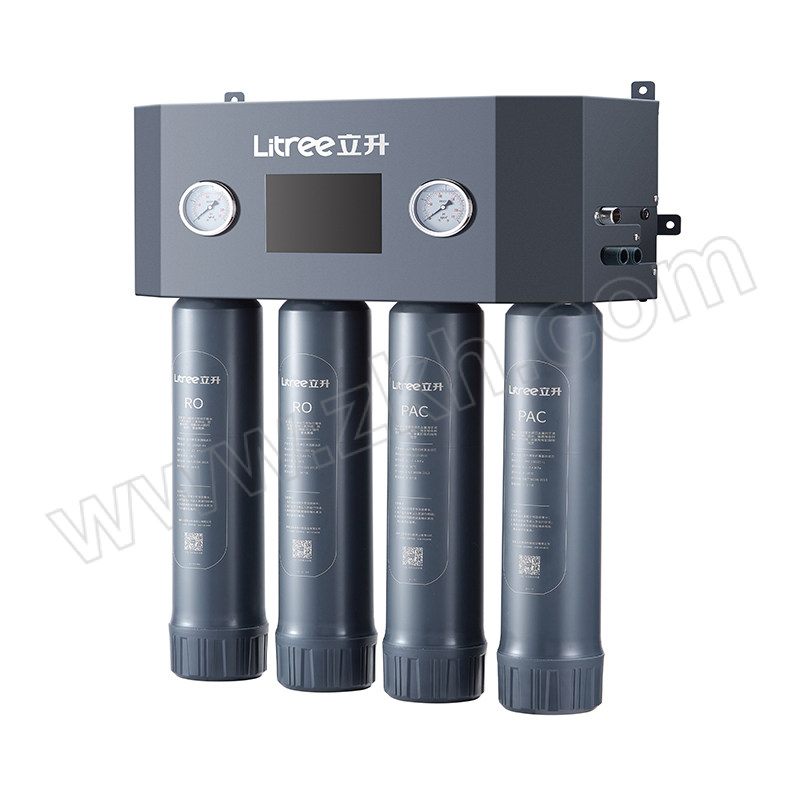 LITREE/立升 商用餐饮净水器 RW2400 PRO电控款 2400G大流量 四重精滤 分质供水 备用开关设计 适合茶餐饮使用 含基础安装 1台