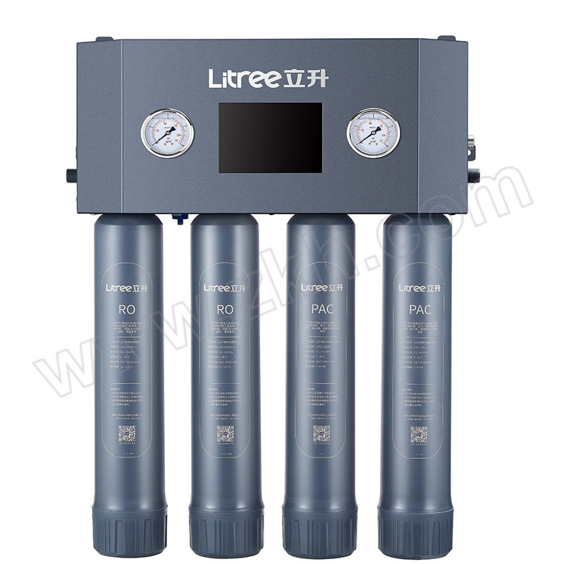 LITREE/立升 商用餐饮净水器 RW2400 PRO电控款 2400G大流量 四重精滤 分质供水 备用开关设计 适合茶餐饮使用 含基础安装 1台
