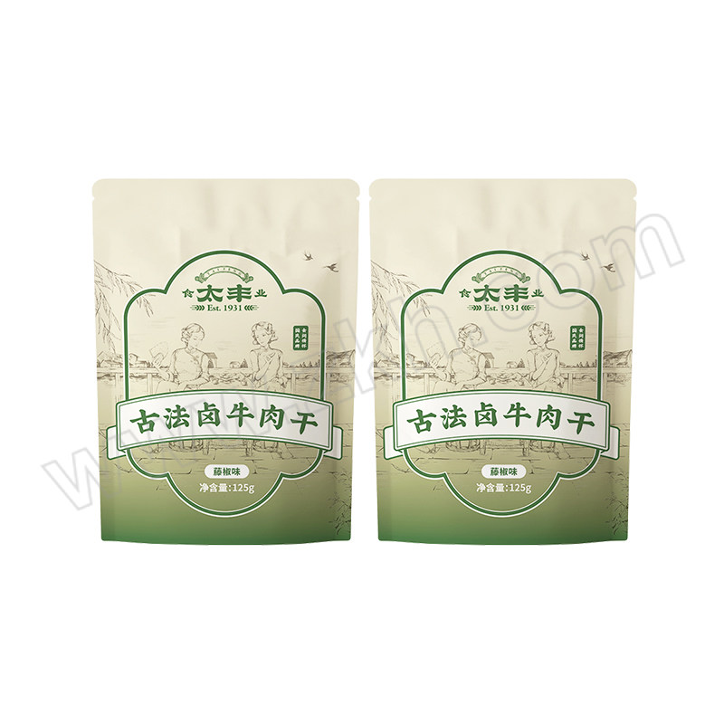 TAIFENG/太丰 古法卤牛肉干 藤椒味 250g 125g×2包 1盒