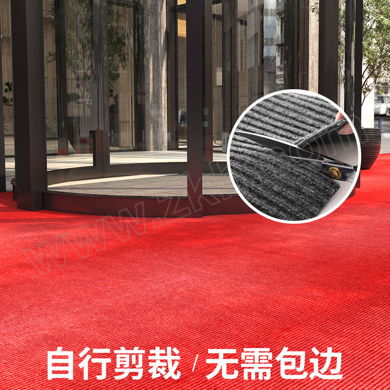 DAJIANG/大江 大门口地垫入户门垫 中国红120*180 1张