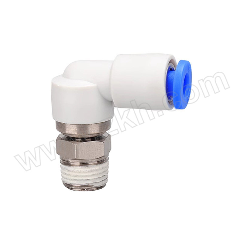 VRK/威尔克 精品KSH/KSL系列气动360度高速旋转快速接头 KSL10-01S 快插外径10mm 外螺纹Rc1/8 1个