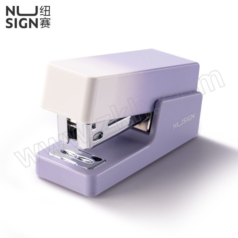 NUSIGN/纽赛 迷你订书机 NS083A 12# 紫色 1台