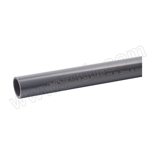 SHCN/协羽塑胶 UPVC管材(日标) 20A(26mm)×2.7mm×4m 深灰色 1.8MPa 1根