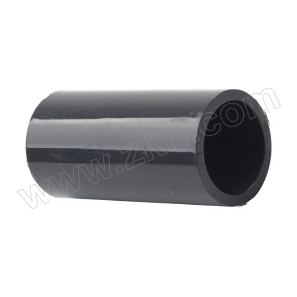 SHCN/协羽塑胶 UPVC直接(化工管配件)日标 1-1/4" 1.6MPa 适配管外径38mm 深灰色 1个