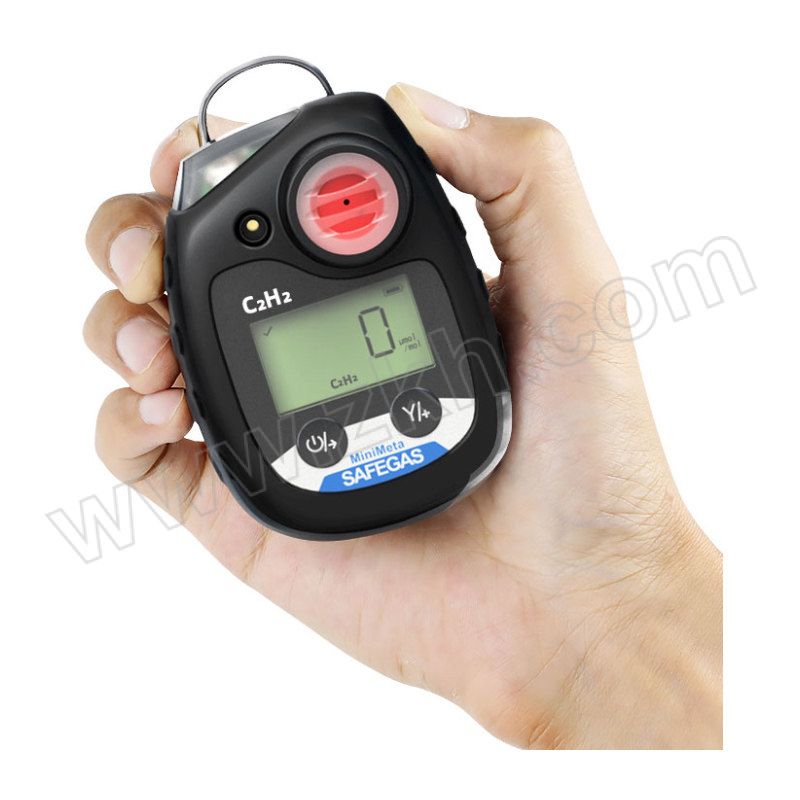 SAFEGAS/元特 袖珍扩散式乙炔报警仪 MiniMeta-C2H2-ZKH 电化学 常规性能 量程0~50ppm 精度3%F.S 1台